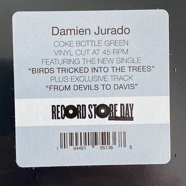 Damien Jurado : Birds Tricked Into The Trees (7", RSD, Single, Ltd, Cok)