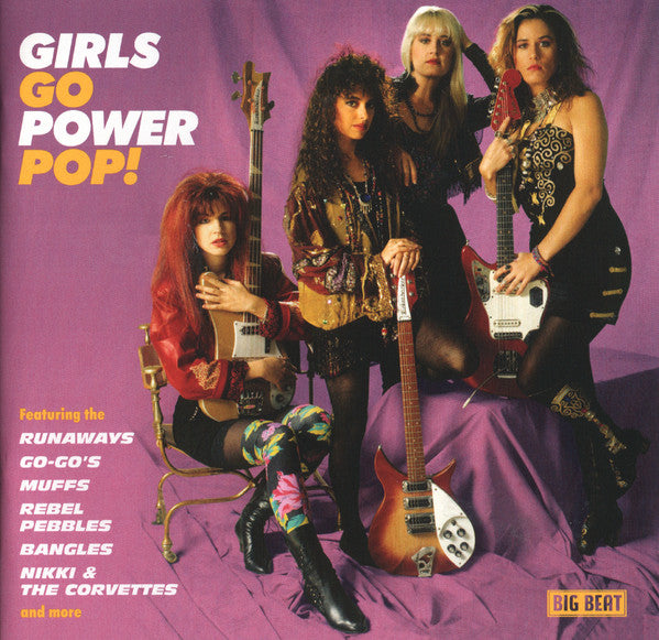 Various : Girls Go Power Pop! (CD, Comp)