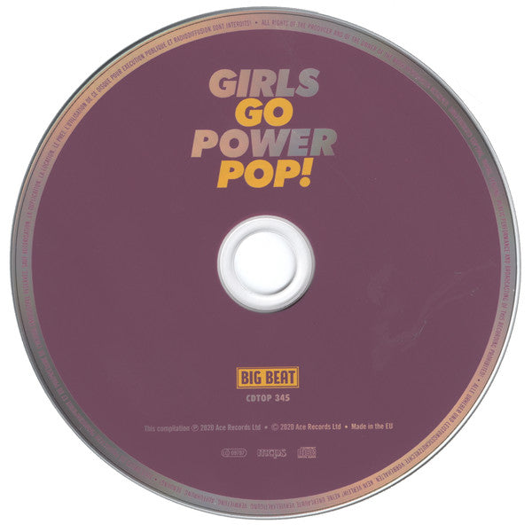 Various : Girls Go Power Pop! (CD, Comp)