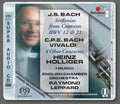 Heinz Holliger, Raymond Leppard, English Chamber Orchestra, I Musici, Antonio Vivaldi, Johann Sebastian Bach, Carl Philipp Emanuel Bach : J.S. Bach - Cantatas, C.P.E. Bach & Vivaldi - 4 Oboe Concertos (SACD, Hybrid, Multichannel, Album, Quad, RM)