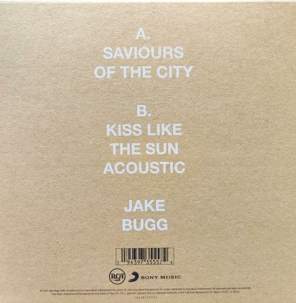 Jake Bugg : Saviours Of The City  (7", Ltd, Yel)