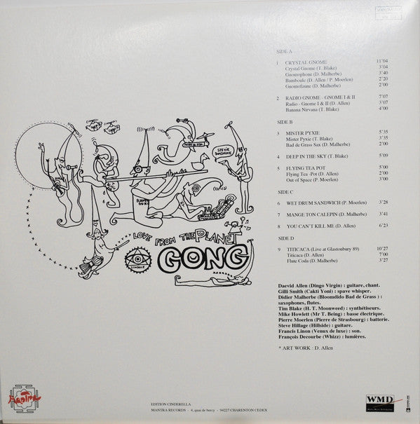 Gong : Live! At Sheffield 1974 (LP, Red + LP, Gre + Album, RSD, Dlx, RE, Col)