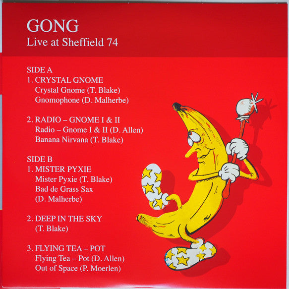 Gong : Live! At Sheffield 1974 (LP, Red + LP, Gre + Album, RSD, Dlx, RE, Col)