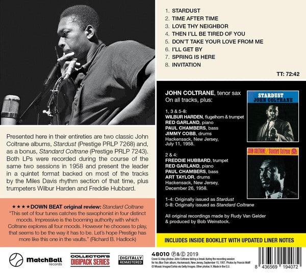 John Coltrane : Stardust (CD, Comp, RM, Dig)