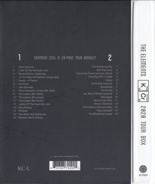 King Crimson : The Elements (2020 Tour Box) (2xCD, Comp)