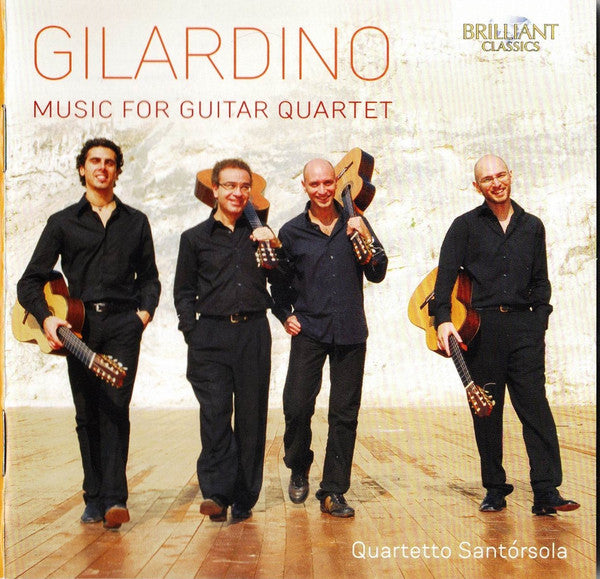 Angelo Gilardino, Quartetto Santórsola : Music For Guitar Quartet (CD, Album)
