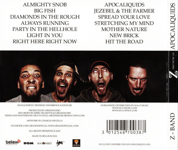 -Z- : Apocaliquids (CD, Album)