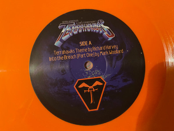 Richard Harvey (2) : Terrahawks (Theme & Full Cast Audio Drama Episode) (LP, Album, RSD, Ltd, Ora)