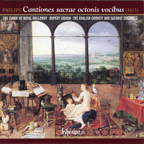 Peter Philips / Royal Holloway Choir, Rupert Gough, The English Cornett And Sackbut Ensemble : Cantiones Sacrae Octonis Vocibus (1613) (CD, Album)