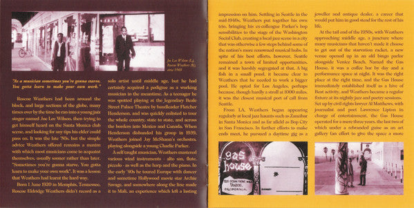 Roscoe Weathers : I'll Remember (CD, Comp)