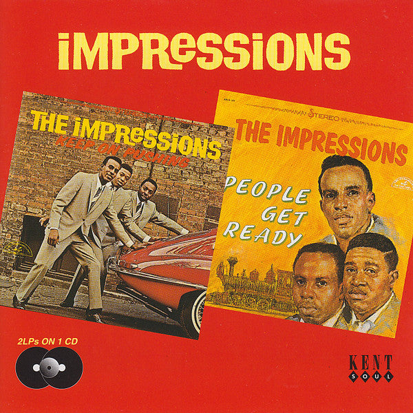 The Impressions : Keep On Pushing / People Get Ready (CD, Comp, RE)