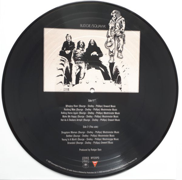 Budgie : Squawk (LP, Album, Pic, RE)