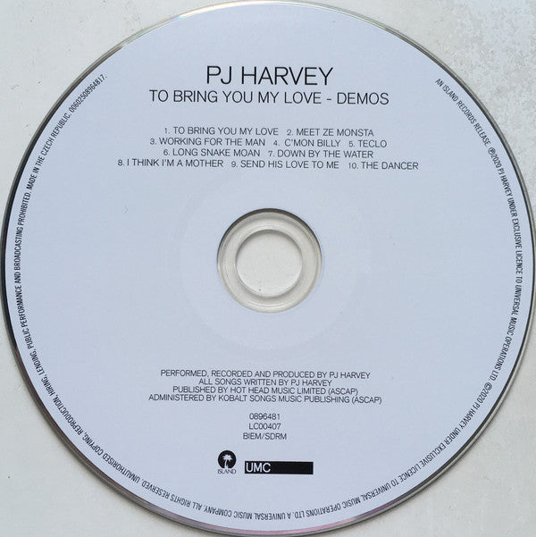PJ Harvey : To Bring You My Love - Demos (CD, Album)