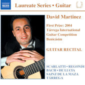 David Martinez (18) : Guitar Recital (CD)
