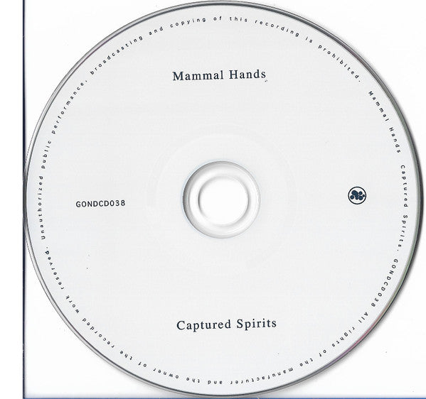 Mammal Hands : Captured Spirits (CD, Album)
