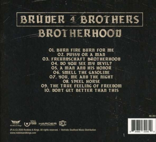 Brüder4Brothers : Brotherhood (LP, Album)