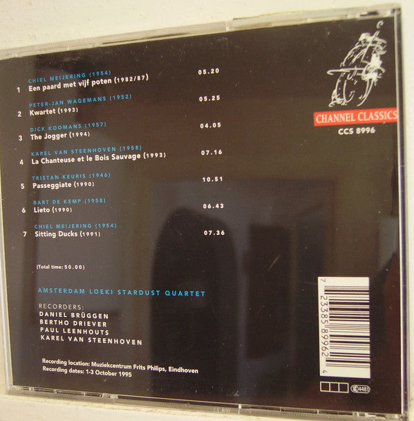 Amsterdam Loeki Stardust Quartet : Pictured Air (Contemporary Quartets) (CD, Album)
