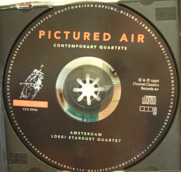 Amsterdam Loeki Stardust Quartet : Pictured Air (Contemporary Quartets) (CD, Album)