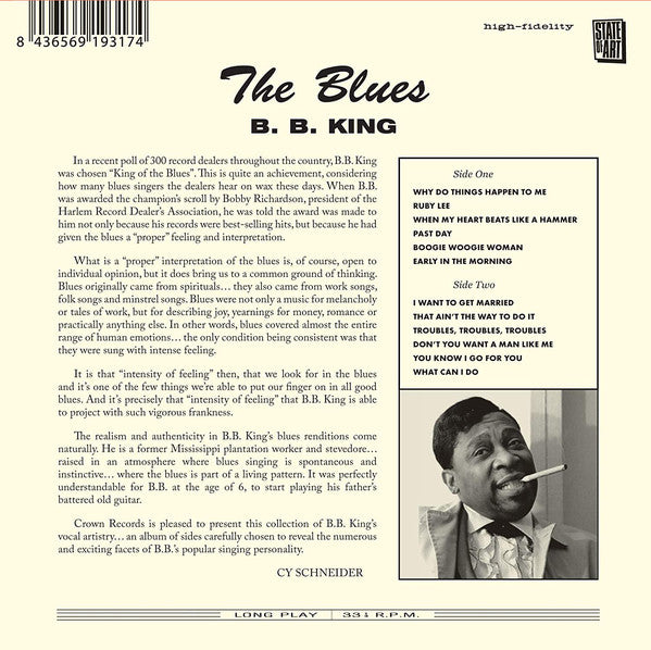 B.B. King : The Blues (CD, Comp, Ltd, RE, RM, 24-)