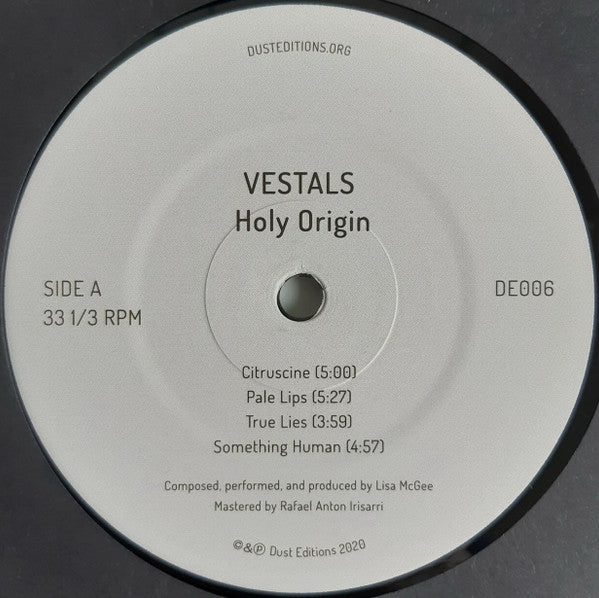 Vestals : Holy Origin (LP)