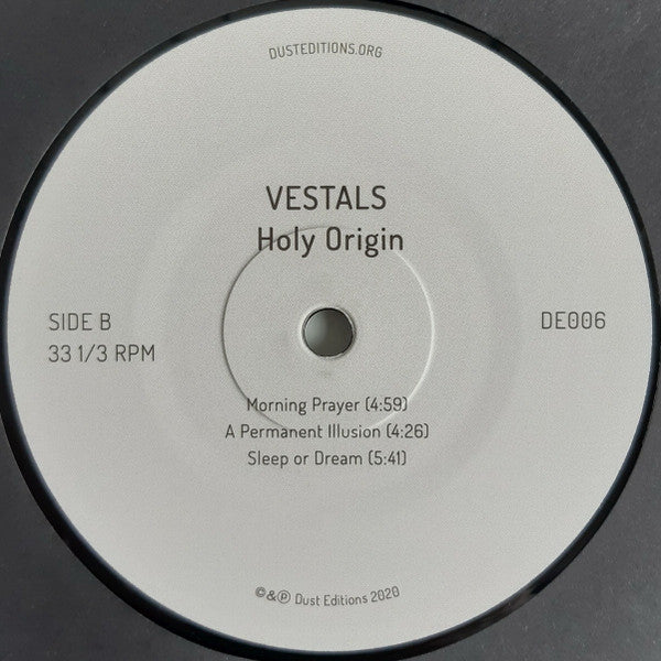 Vestals : Holy Origin (LP)