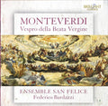 Claudio Monteverdi / Ensemble San Felice, Federico Bardazzi : Vespro Della Beata Vergine (2xCD, Album)