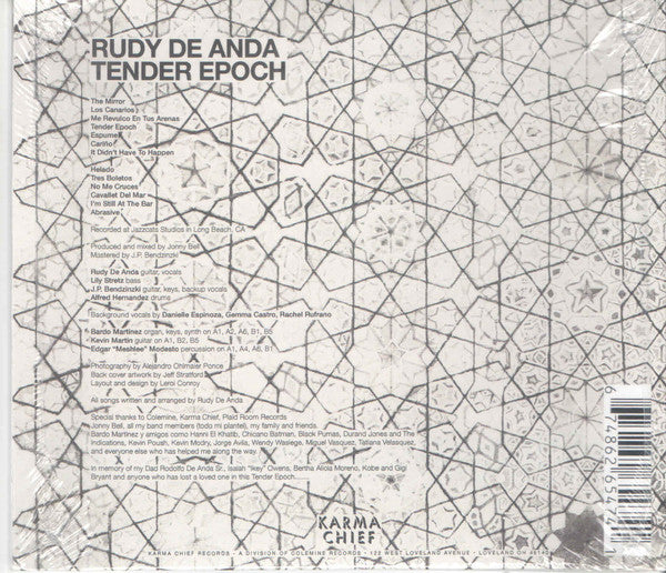Rudy De Anda : Tender Epoch (CD, Album)