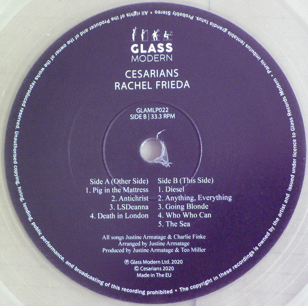 The Cesarians : Rachel Frieda  (LP, Album, Ltd)