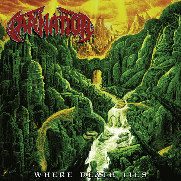 Carnation (3) : Where Death Lies (LP, Album, Ltd, Red)