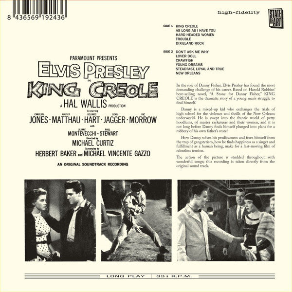 Elvis Presley : King Creole (CD, Comp, Ltd, RE, RM, 24-)