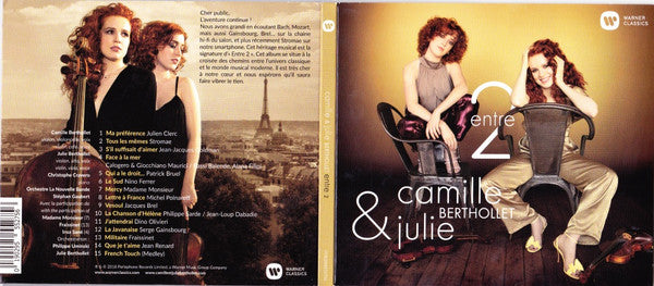 Camille Berthollet & Julie Berthollet : Entre 2 (CD, Album)