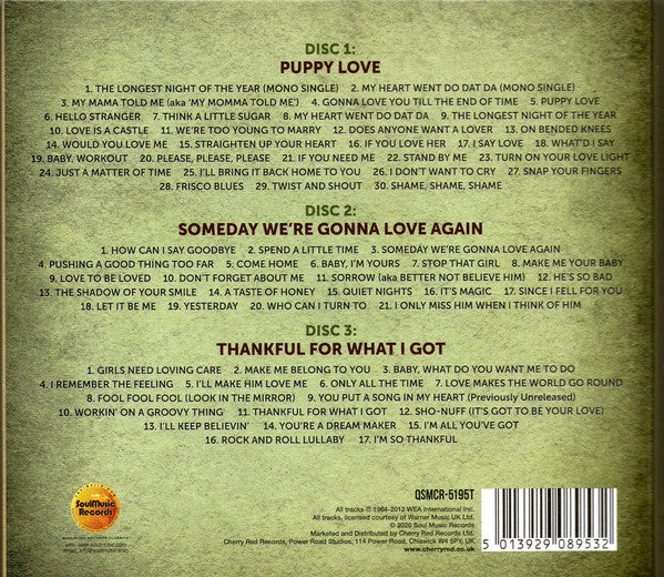 Barbara Lewis : Don't Forget About Me (The Atlantic & Reprise Recordings) (3xCD, Comp, RM)