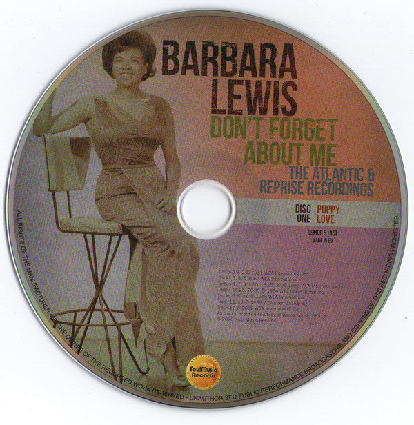 Barbara Lewis : Don't Forget About Me (The Atlantic & Reprise Recordings) (3xCD, Comp, RM)