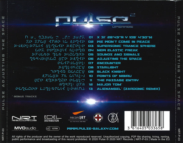 Pulse (99) : Adjusting The Space (CD, Album)
