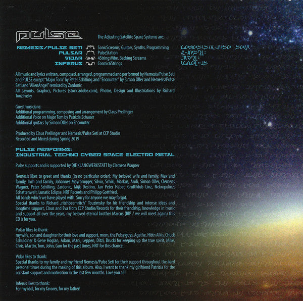 Pulse (99) : Adjusting The Space (CD, Album)