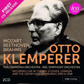 Wolfgang Amadeus Mozart, Ludwig van Beethoven, Johannes Brahms, Otto Klemperer, Philharmonia Orchestra, BBC Symphony Orchestra : Mozart, Beethoven, Brahms (2xCD, Mono)