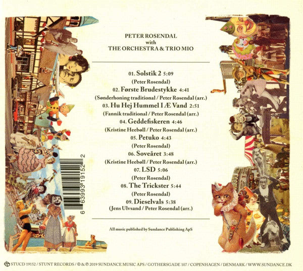 Peter Rosendal With The Orchestra (7) & Trio Mio : Trickster (CD, Album, Dig)