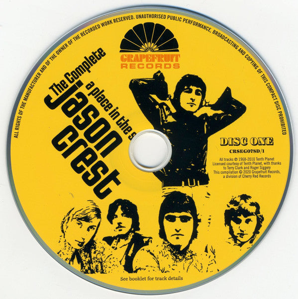 Jason Crest : A Place In The Sun - The Complete Jason Crest (2xCD, Comp)