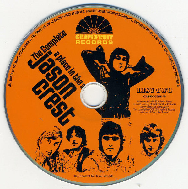 Jason Crest : A Place In The Sun - The Complete Jason Crest (2xCD, Comp)