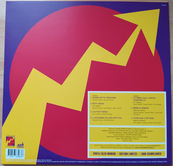 Claude François : Les Inédits 7 (10", Album, Blu + CD, Album)