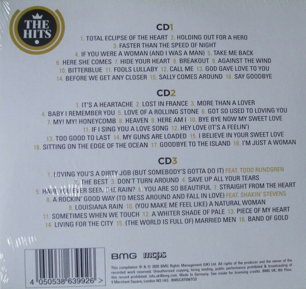 Bonnie Tyler : The Ultimate Collection (The Hits) (3xCD, Comp, Dig)