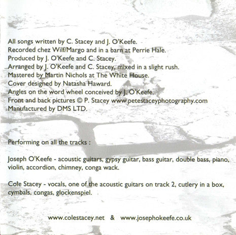 Cole Stacey & Joseph O'Keefe : On Hire (CD, Album)