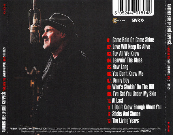 Paul Carrack Featuring SWR Big Band : Another Side Of Paul Carrack (CD, Album)