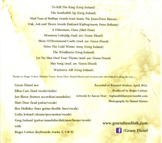 Green Diesel : Wayfarers All (CD, Album)