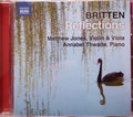 Benjamin Britten, Matthew Jones (2), Annabel Thwaite : Reflections (CD)