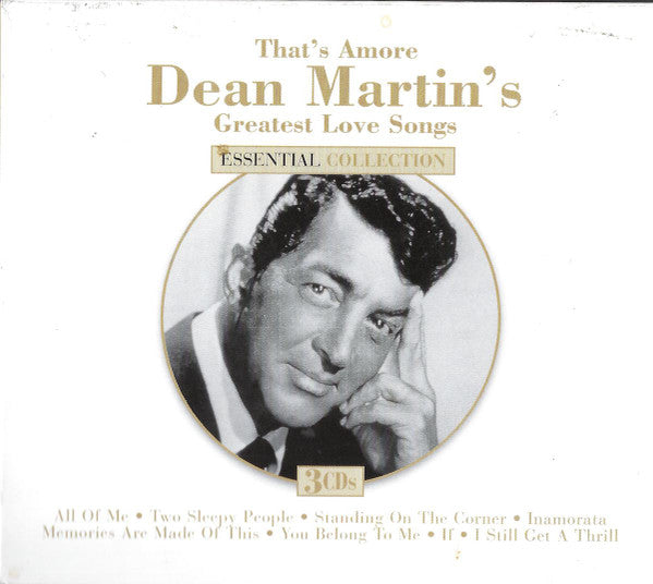 Dean Martin : That's Amore - Dean Martin's Greatest Love Songs (3xCD, Comp)