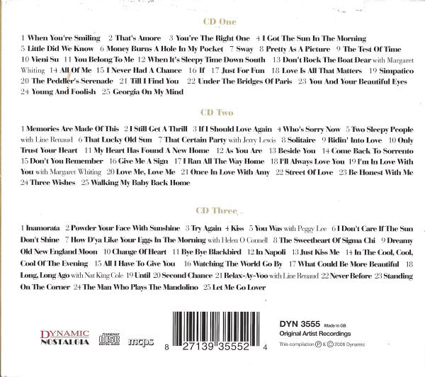 Dean Martin : That's Amore - Dean Martin's Greatest Love Songs (3xCD, Comp)