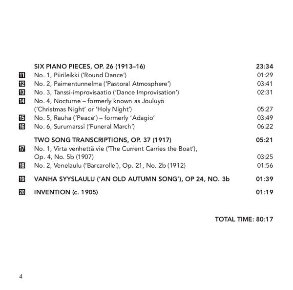 Kuula*, Adam Johnson (17) : Complete Works For Solo Piano (CD, Album)