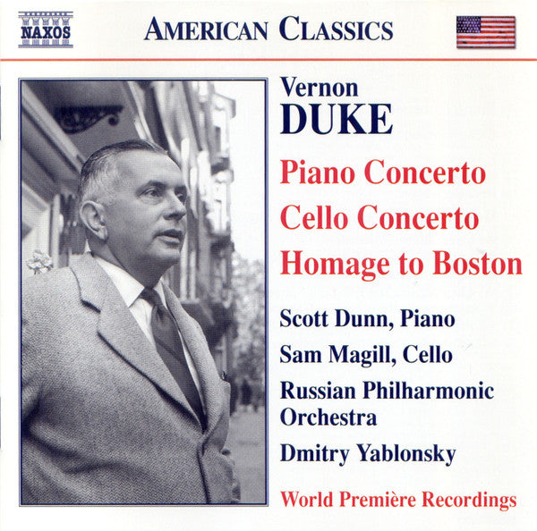 Vernon Duke, Scott Dunn, Samuel Magill, Russian Philharmonic Orchestra, Dmitry Yablonsky : Piano Concerto • Cello Concerto (CD, Album)