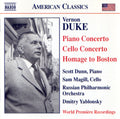 Vernon Duke, Scott Dunn, Samuel Magill, Russian Philharmonic Orchestra, Dmitry Yablonsky : Piano Concerto • Cello Concerto (CD, Album)